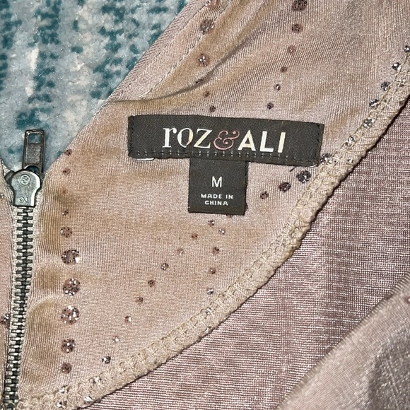 SPARKLY CREAM SLEEVELESS DRESS - Picture 7 of 7